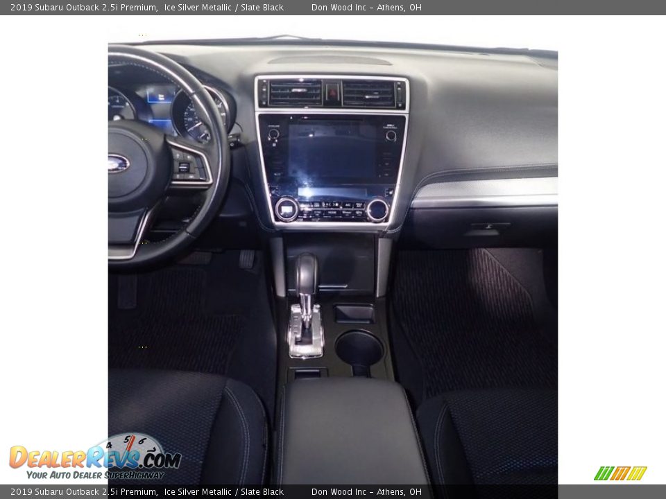 2019 Subaru Outback 2.5i Premium Ice Silver Metallic / Slate Black Photo #22