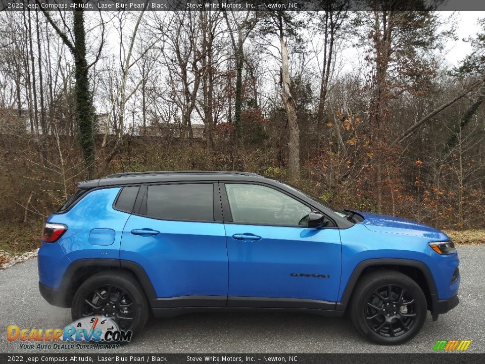 Laser Blue Pearl 2022 Jeep Compass Altitude Photo #5