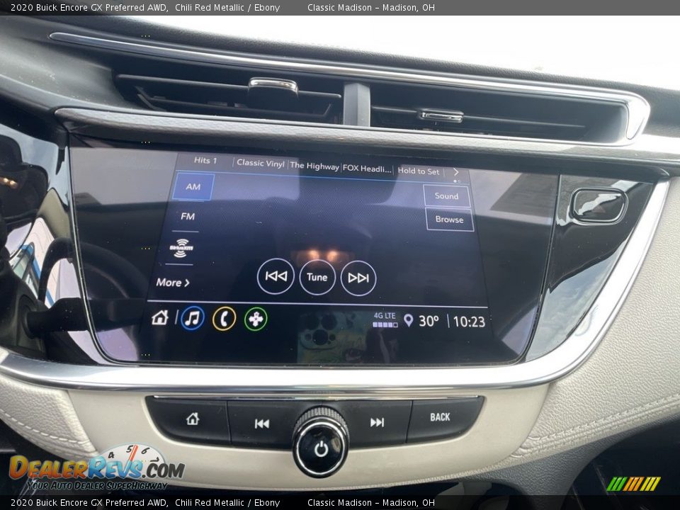 2020 Buick Encore GX Preferred AWD Chili Red Metallic / Ebony Photo #11