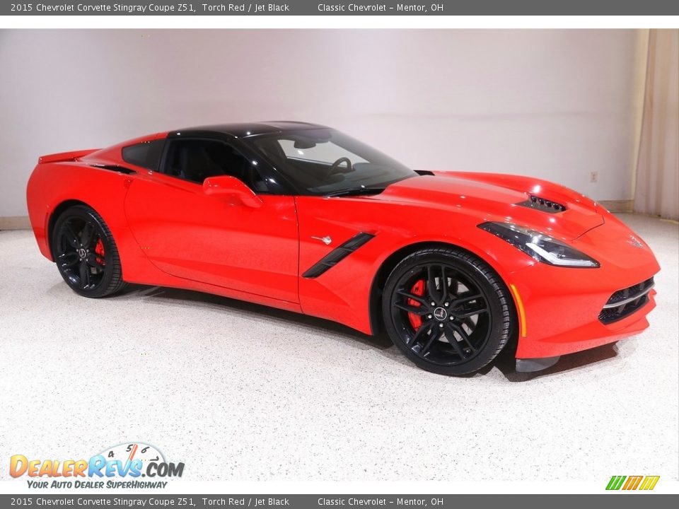 2015 Chevrolet Corvette Stingray Coupe Z51 Torch Red / Jet Black Photo #1