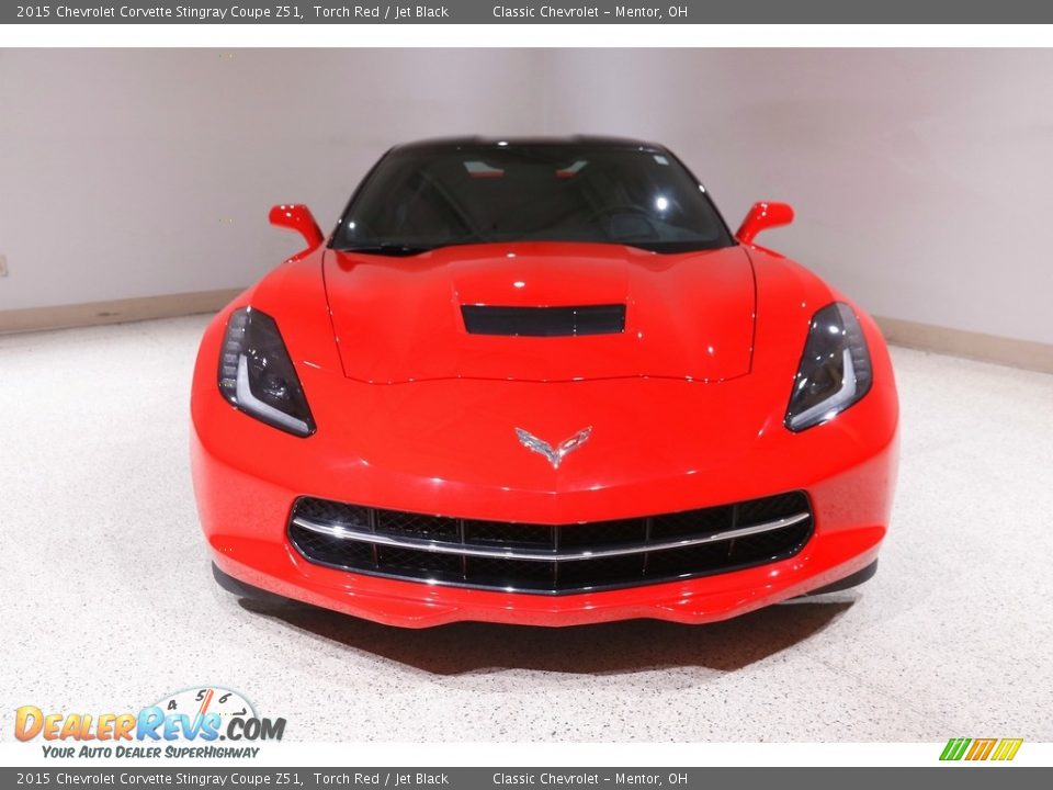 2015 Chevrolet Corvette Stingray Coupe Z51 Torch Red / Jet Black Photo #2