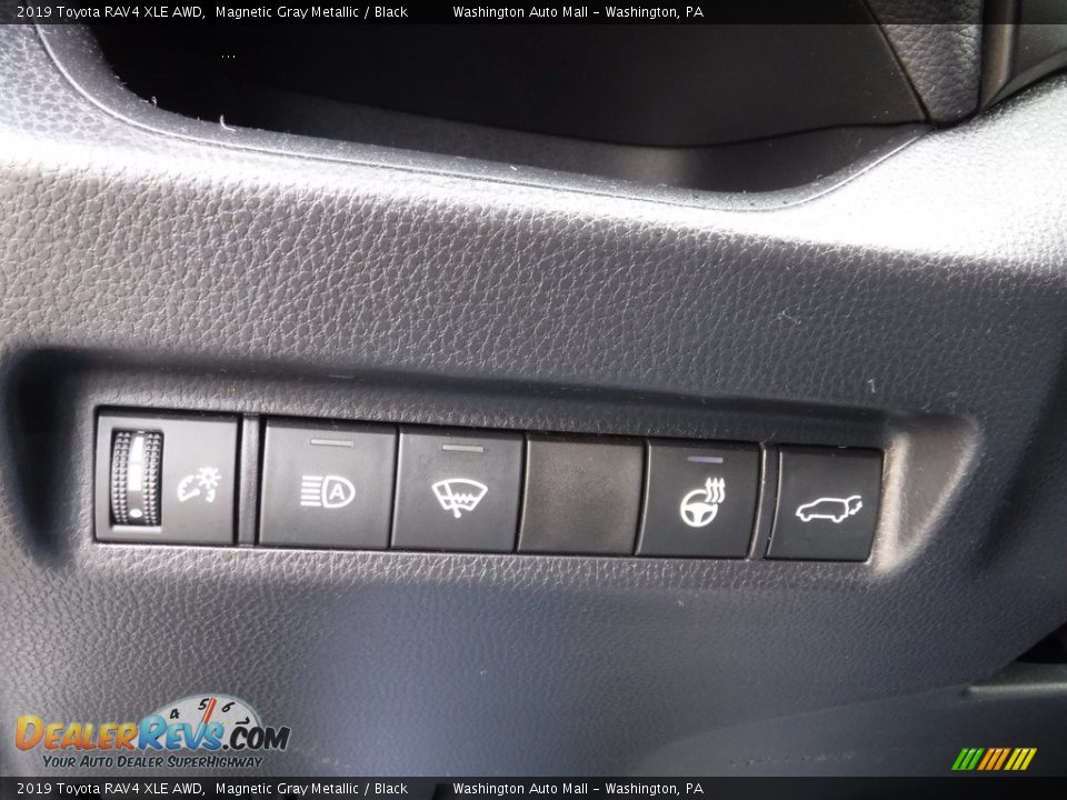 2019 Toyota RAV4 XLE AWD Magnetic Gray Metallic / Black Photo #25