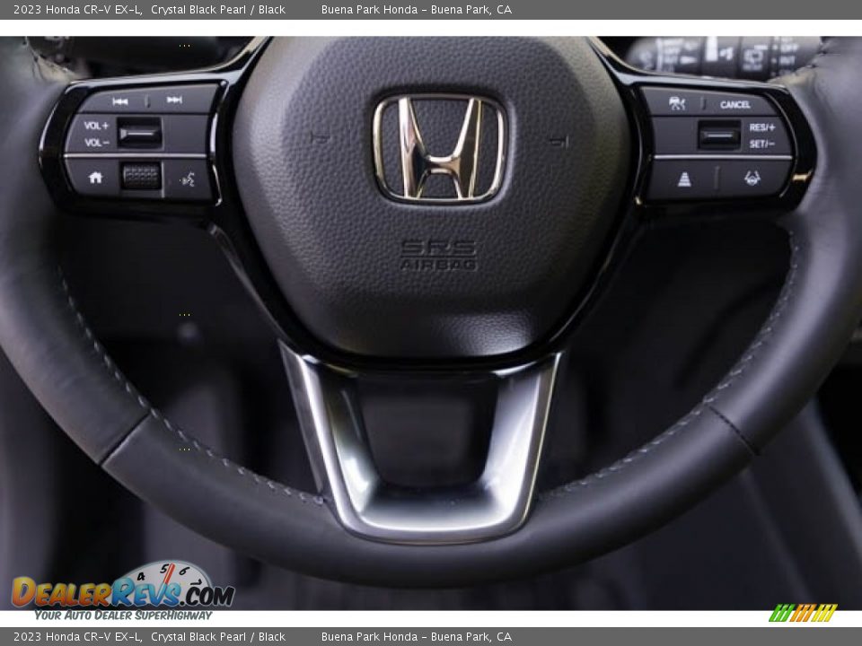 2023 Honda CR-V EX-L Crystal Black Pearl / Black Photo #17