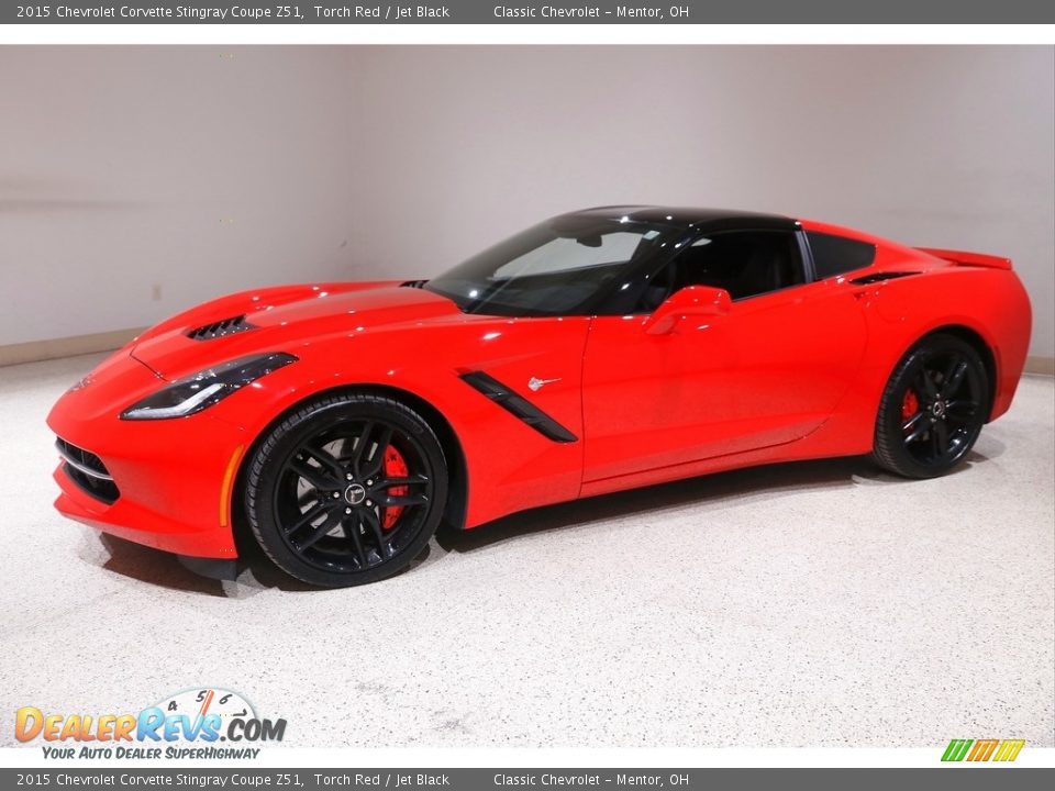 2015 Chevrolet Corvette Stingray Coupe Z51 Torch Red / Jet Black Photo #3