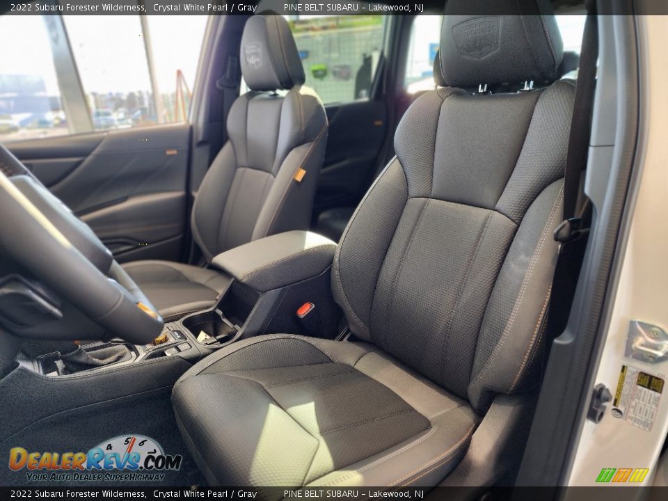 2022 Subaru Forester Wilderness Crystal White Pearl / Gray Photo #14