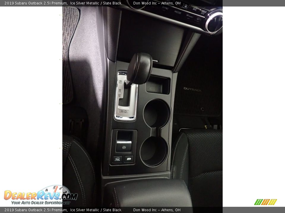 2019 Subaru Outback 2.5i Premium Ice Silver Metallic / Slate Black Photo #29