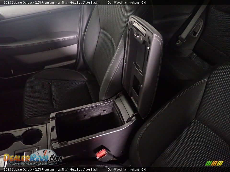 2019 Subaru Outback 2.5i Premium Ice Silver Metallic / Slate Black Photo #30