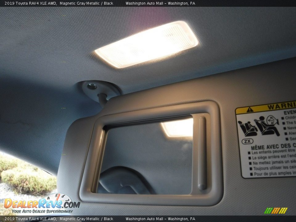 2019 Toyota RAV4 XLE AWD Magnetic Gray Metallic / Black Photo #29