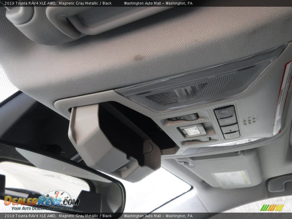 2019 Toyota RAV4 XLE AWD Magnetic Gray Metallic / Black Photo #30