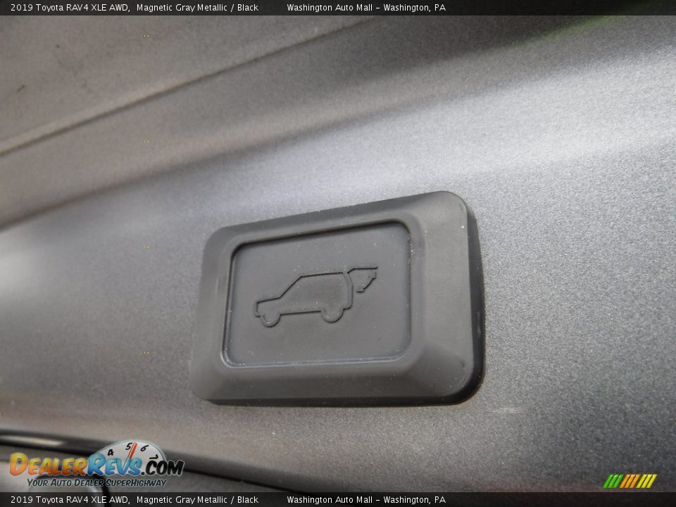 2019 Toyota RAV4 XLE AWD Magnetic Gray Metallic / Black Photo #34