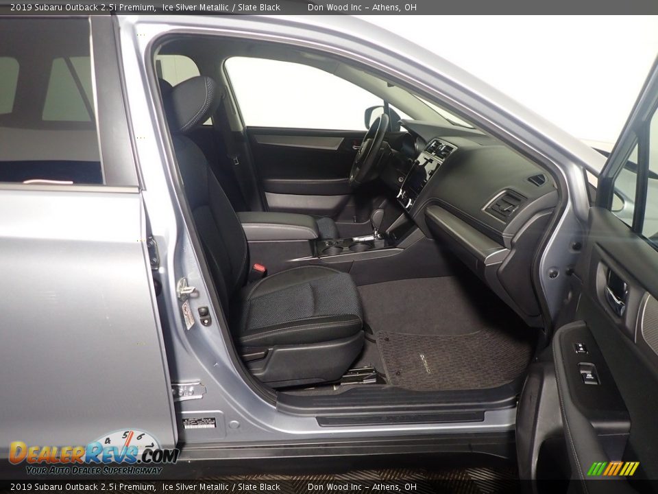 2019 Subaru Outback 2.5i Premium Ice Silver Metallic / Slate Black Photo #36