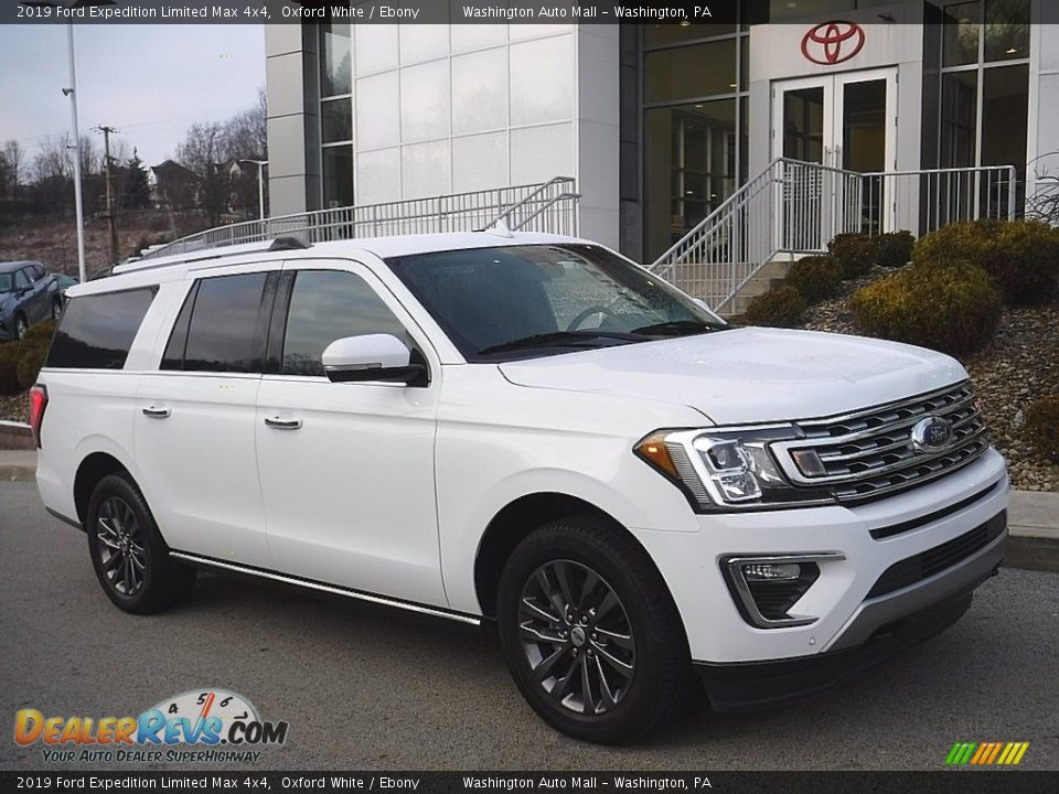 2019 Ford Expedition Limited Max 4x4 Oxford White / Ebony Photo #1