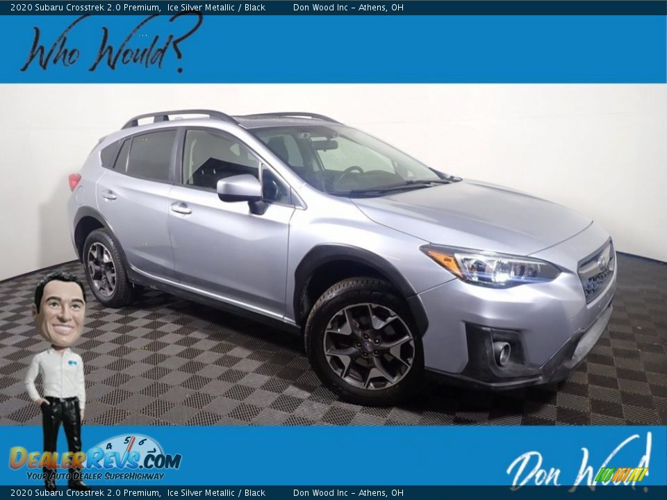2020 Subaru Crosstrek 2.0 Premium Ice Silver Metallic / Black Photo #1