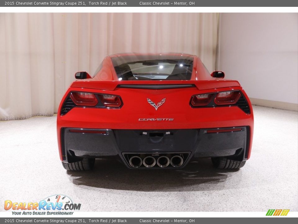 2015 Chevrolet Corvette Stingray Coupe Z51 Torch Red / Jet Black Photo #19