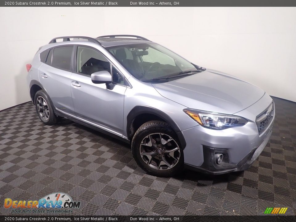 2020 Subaru Crosstrek 2.0 Premium Ice Silver Metallic / Black Photo #3