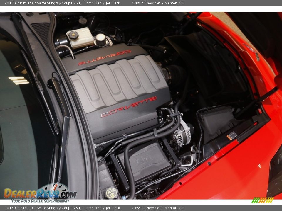 2015 Chevrolet Corvette Stingray Coupe Z51 Torch Red / Jet Black Photo #21