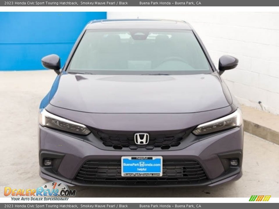 2023 Honda Civic Sport Touring Hatchback Smokey Mauve Pearl / Black Photo #3