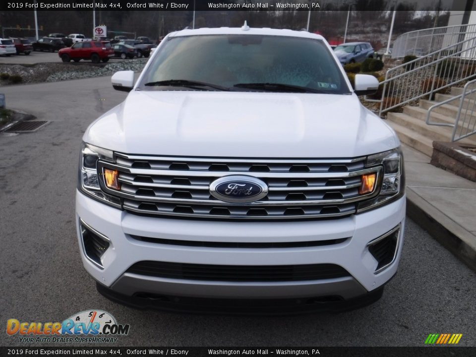 2019 Ford Expedition Limited Max 4x4 Oxford White / Ebony Photo #13