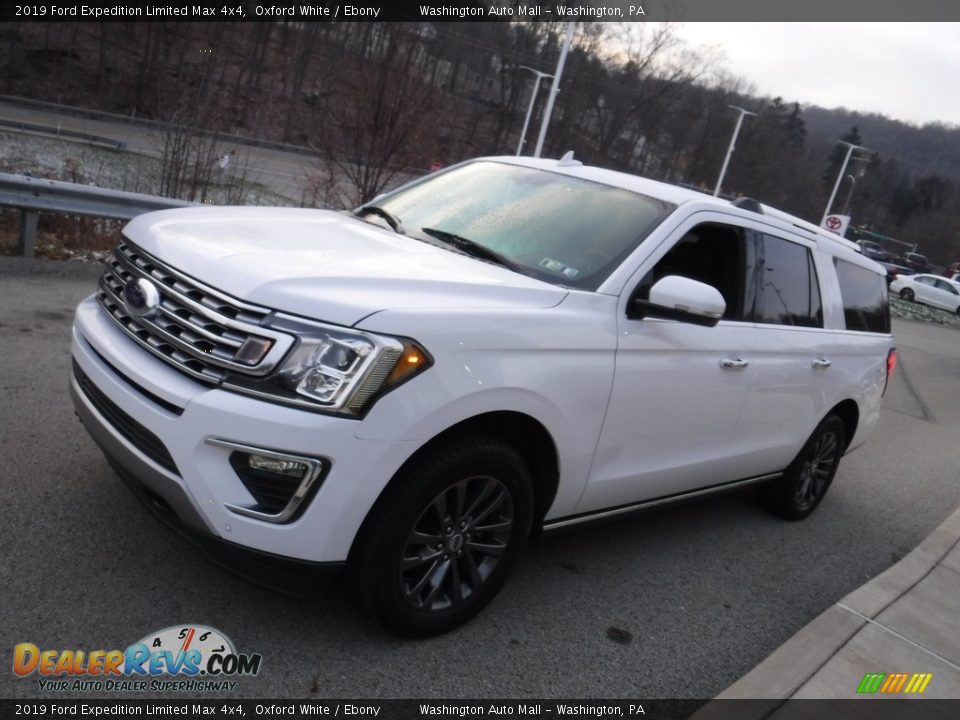 2019 Ford Expedition Limited Max 4x4 Oxford White / Ebony Photo #14