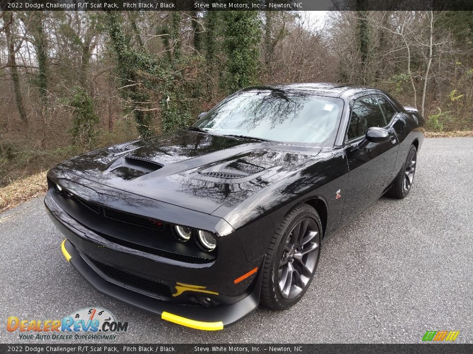 2022 Dodge Challenger R/T Scat Pack Pitch Black / Black Photo #2