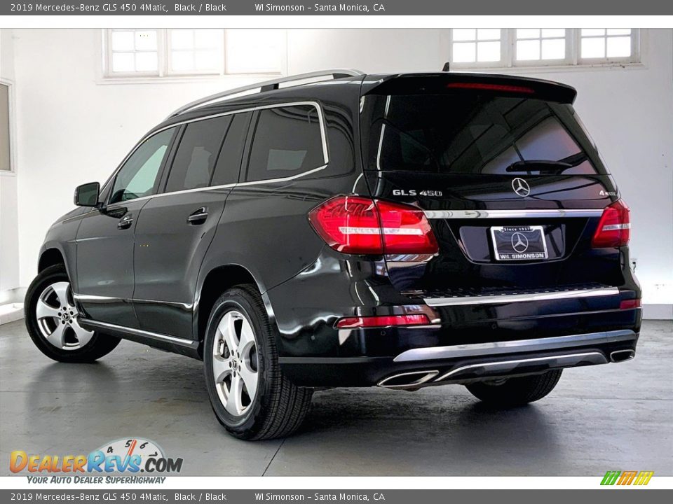 2019 Mercedes-Benz GLS 450 4Matic Black / Black Photo #10