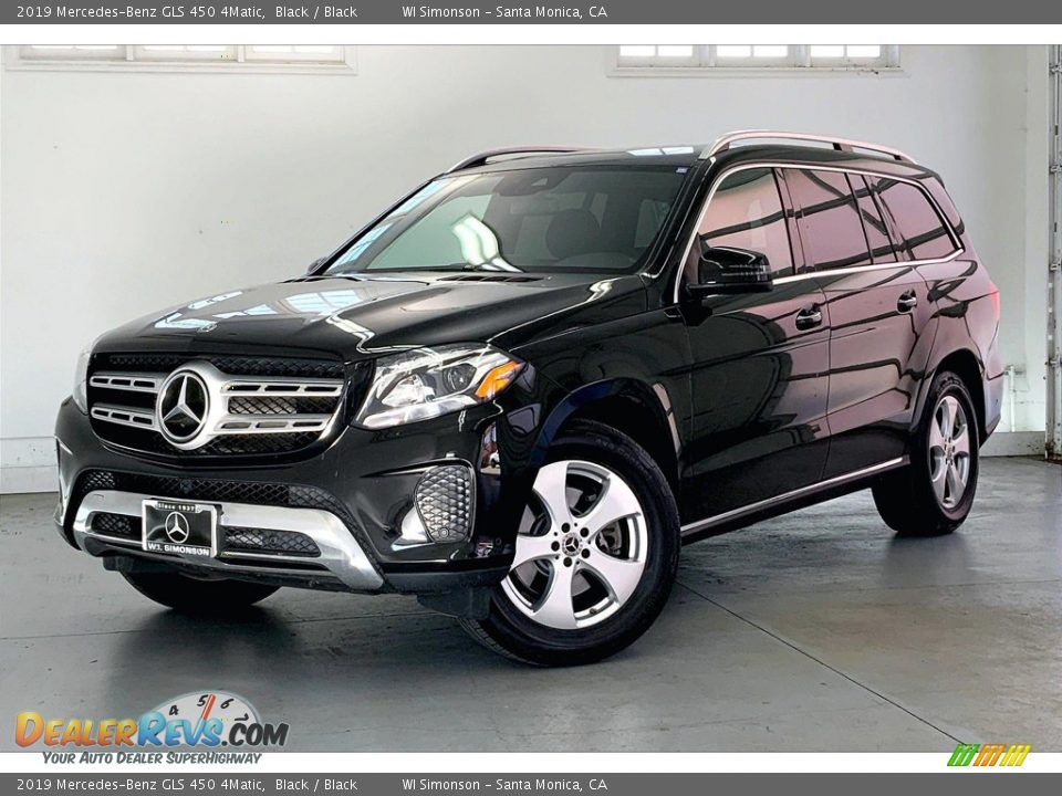 2019 Mercedes-Benz GLS 450 4Matic Black / Black Photo #12