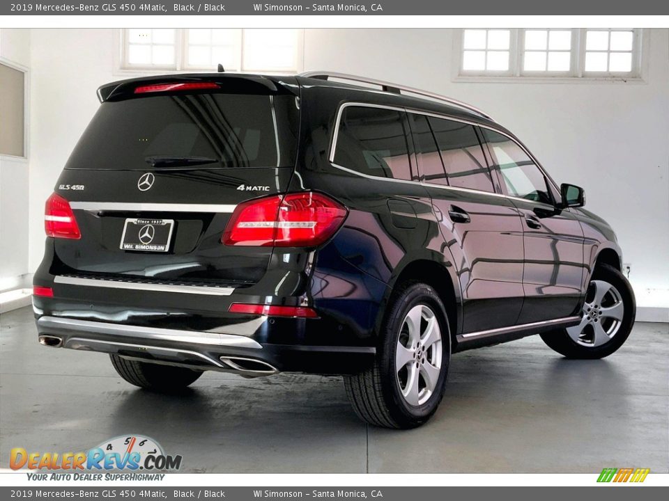 2019 Mercedes-Benz GLS 450 4Matic Black / Black Photo #13