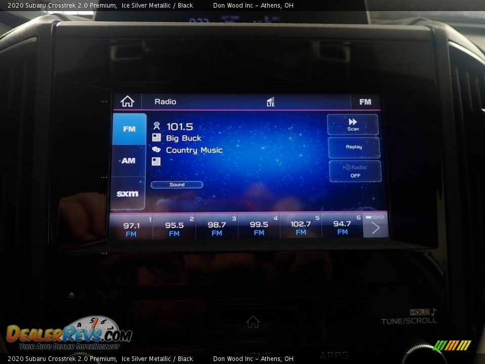 2020 Subaru Crosstrek 2.0 Premium Ice Silver Metallic / Black Photo #22