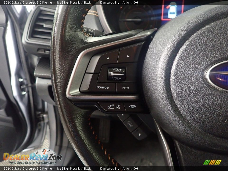 2020 Subaru Crosstrek 2.0 Premium Ice Silver Metallic / Black Photo #25