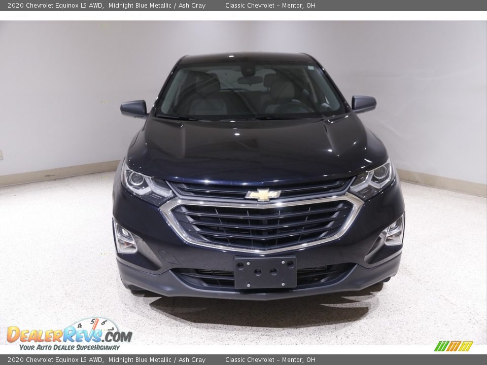 2020 Chevrolet Equinox LS AWD Midnight Blue Metallic / Ash Gray Photo #2