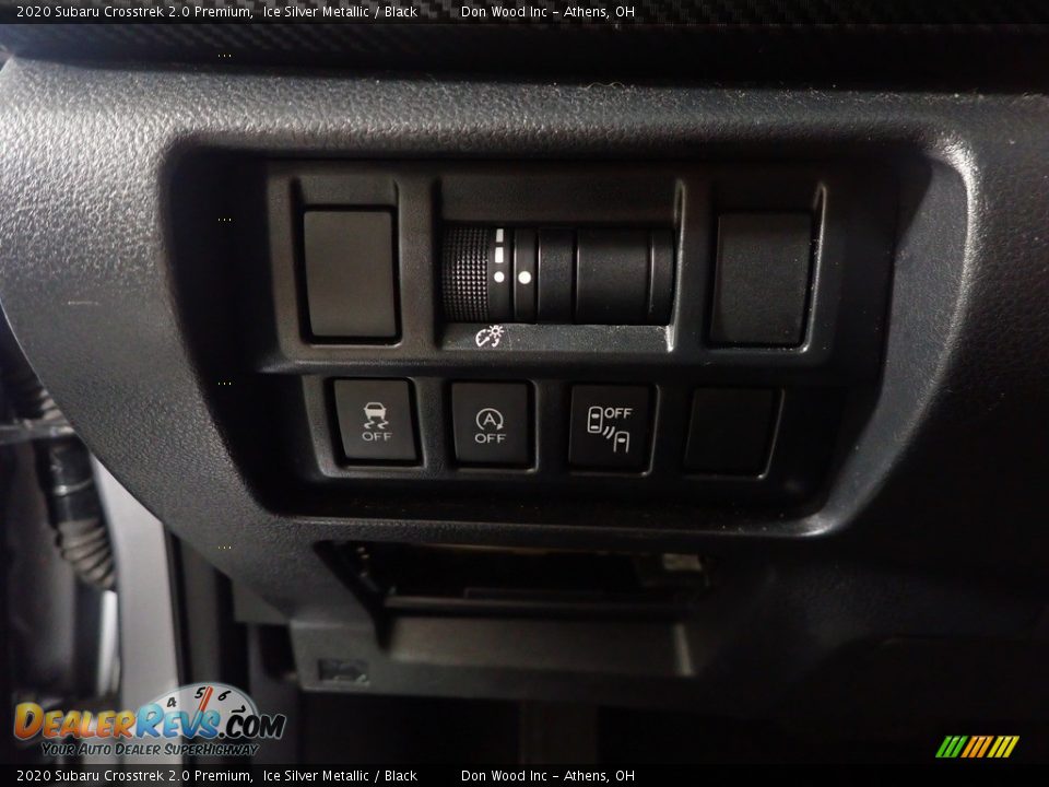 2020 Subaru Crosstrek 2.0 Premium Ice Silver Metallic / Black Photo #27