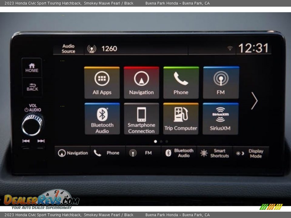 Controls of 2023 Honda Civic Sport Touring Hatchback Photo #32