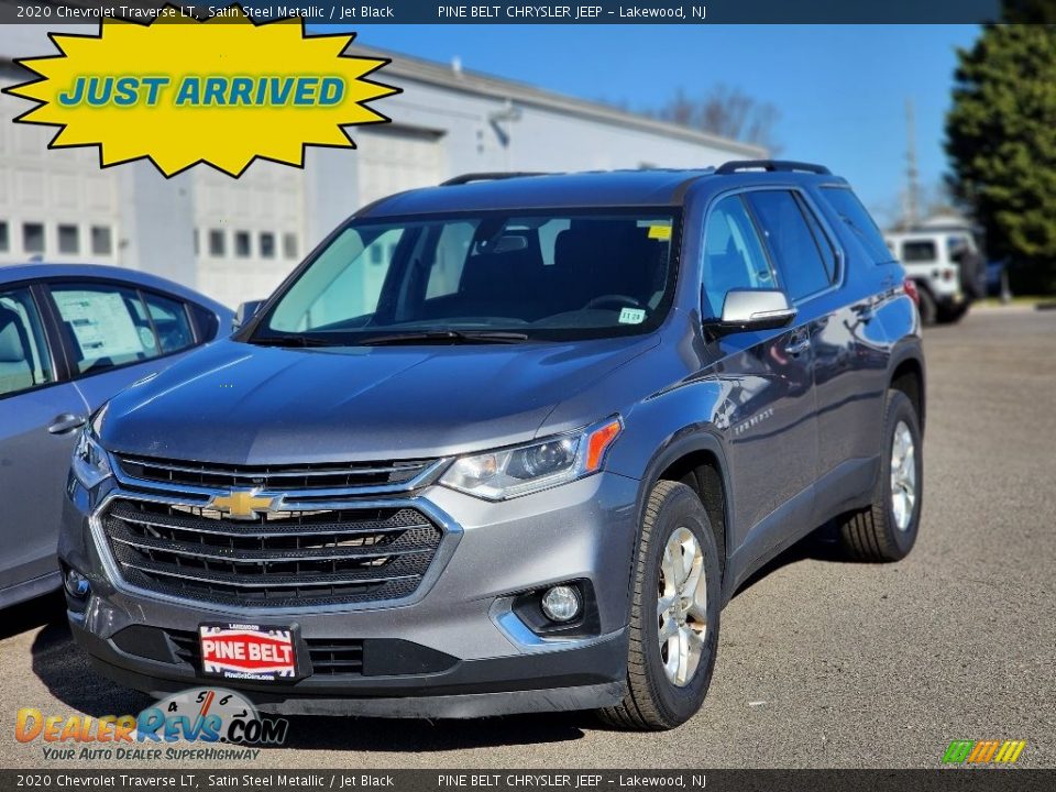 2020 Chevrolet Traverse LT Satin Steel Metallic / Jet Black Photo #1