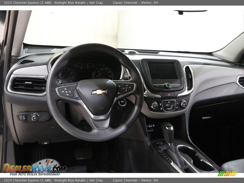 2020 Chevrolet Equinox LS AWD Midnight Blue Metallic / Ash Gray Photo #6