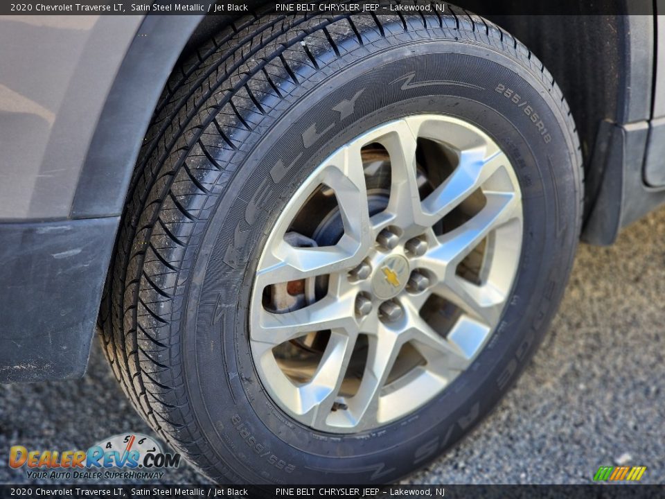 2020 Chevrolet Traverse LT Satin Steel Metallic / Jet Black Photo #7