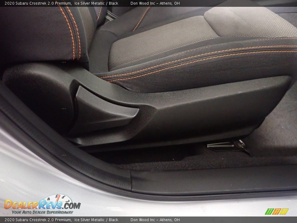 2020 Subaru Crosstrek 2.0 Premium Ice Silver Metallic / Black Photo #36