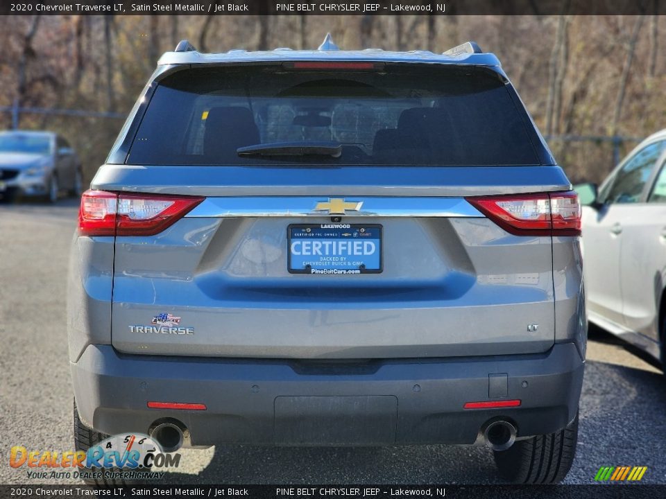 2020 Chevrolet Traverse LT Satin Steel Metallic / Jet Black Photo #9