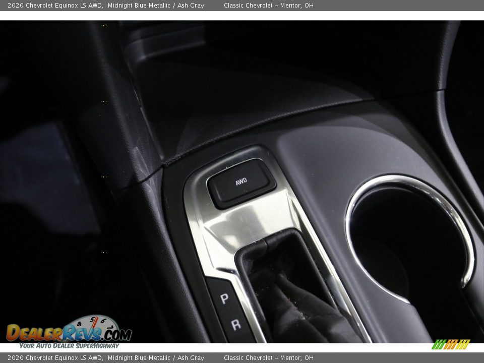 2020 Chevrolet Equinox LS AWD Midnight Blue Metallic / Ash Gray Photo #14