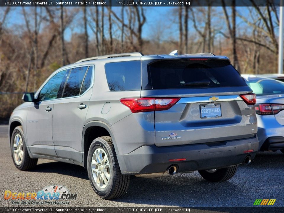 2020 Chevrolet Traverse LT Satin Steel Metallic / Jet Black Photo #10