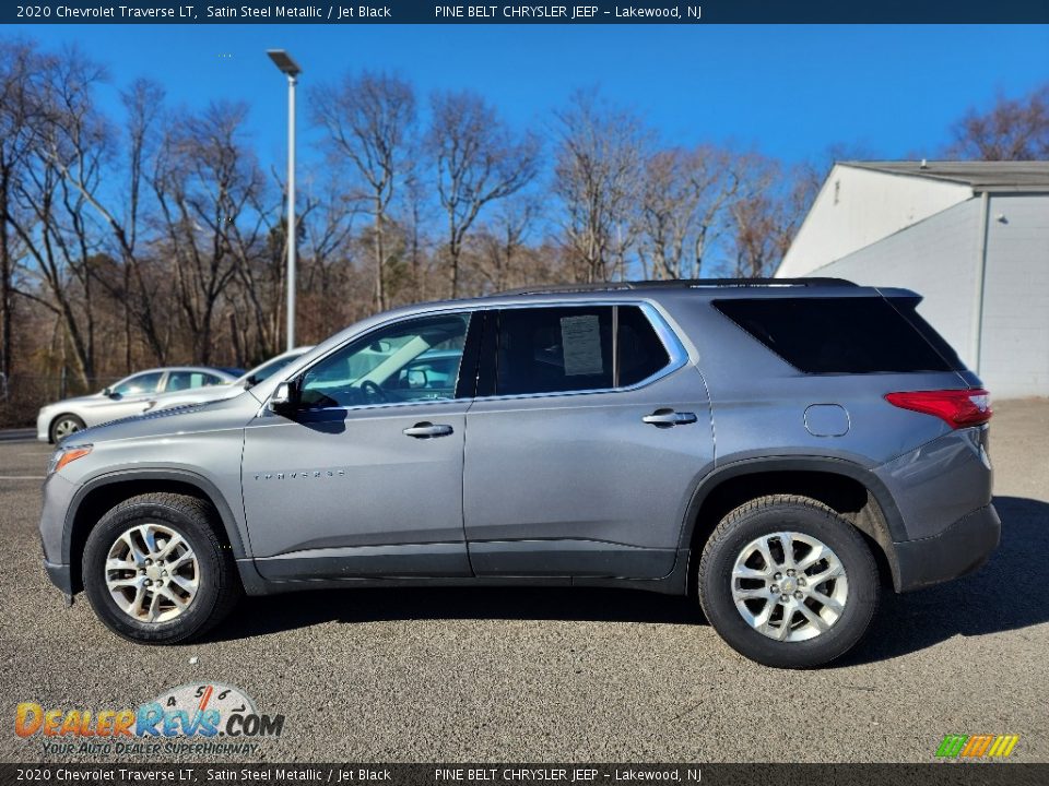 2020 Chevrolet Traverse LT Satin Steel Metallic / Jet Black Photo #11