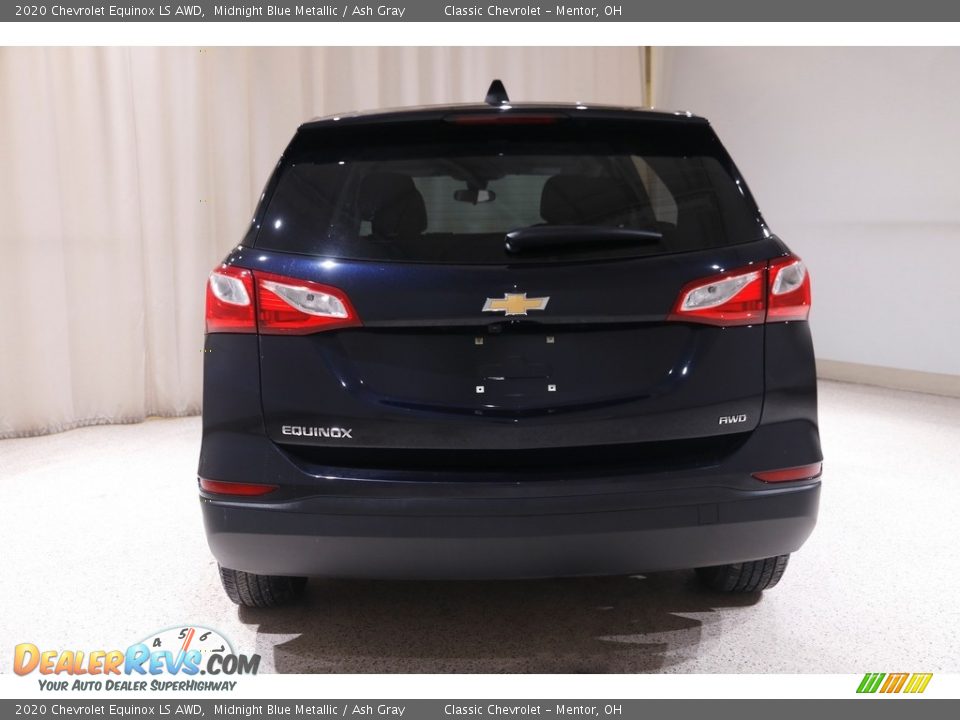 2020 Chevrolet Equinox LS AWD Midnight Blue Metallic / Ash Gray Photo #18