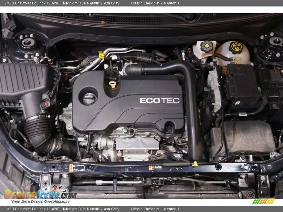 2020 Chevrolet Equinox LS AWD Midnight Blue Metallic / Ash Gray Photo #19