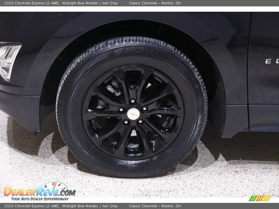 2020 Chevrolet Equinox LS AWD Midnight Blue Metallic / Ash Gray Photo #20