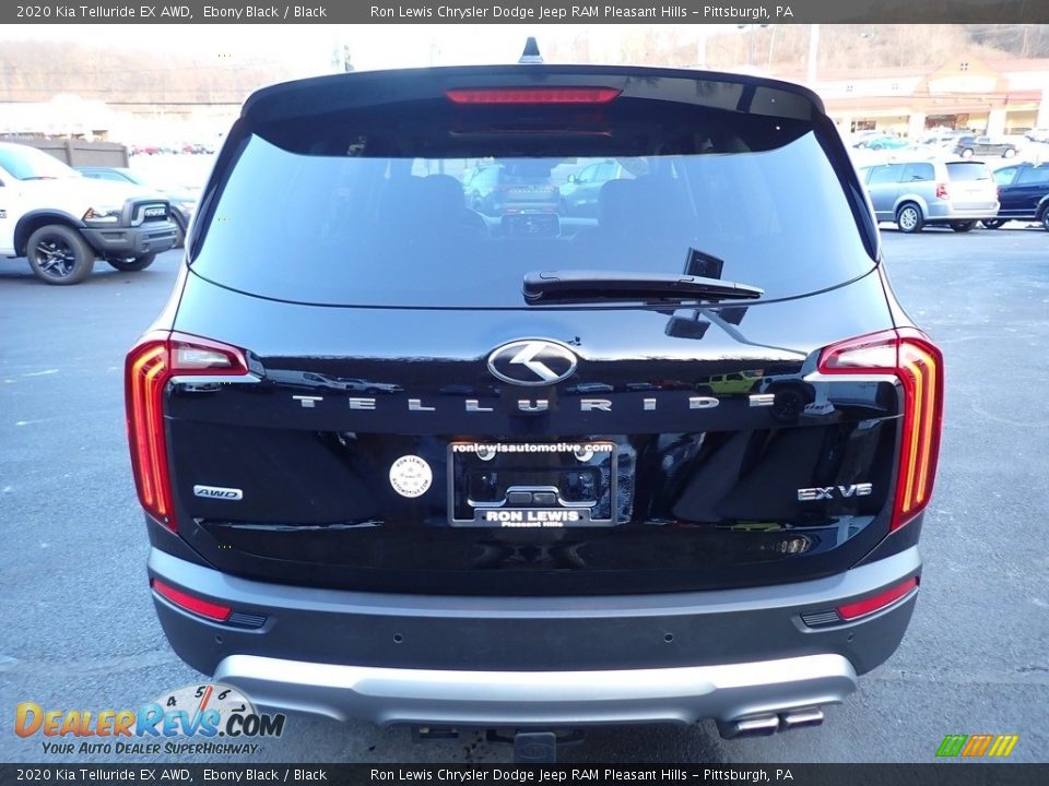 2020 Kia Telluride EX AWD Ebony Black / Black Photo #4