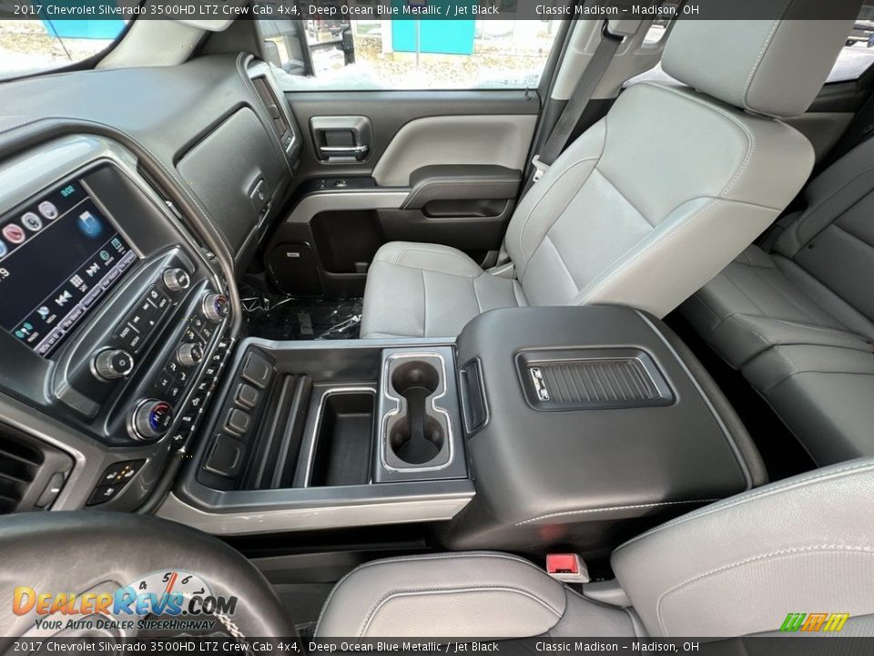 Front Seat of 2017 Chevrolet Silverado 3500HD LTZ Crew Cab 4x4 Photo #14