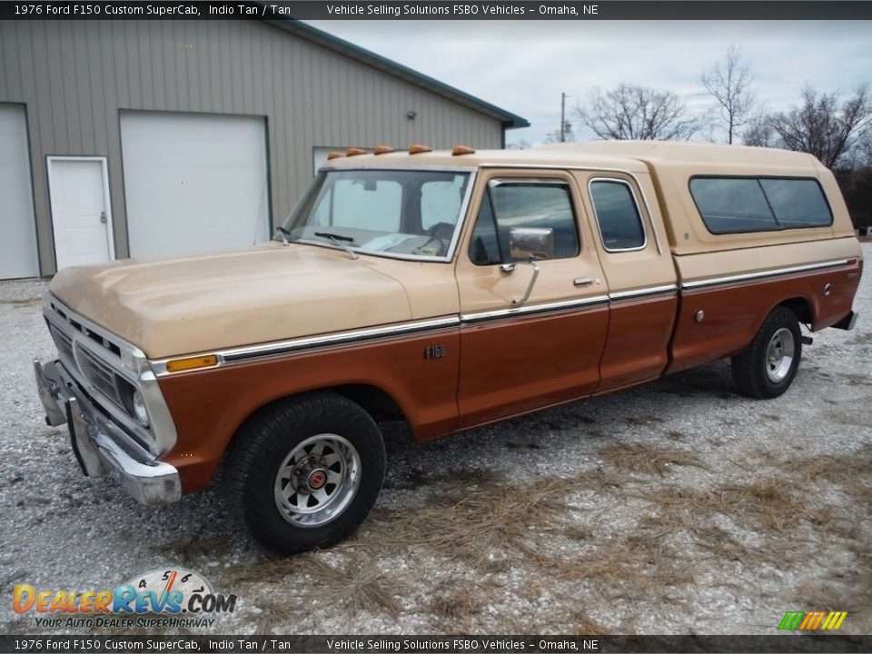 Indio Tan 1976 Ford F150 Custom SuperCab Photo #2