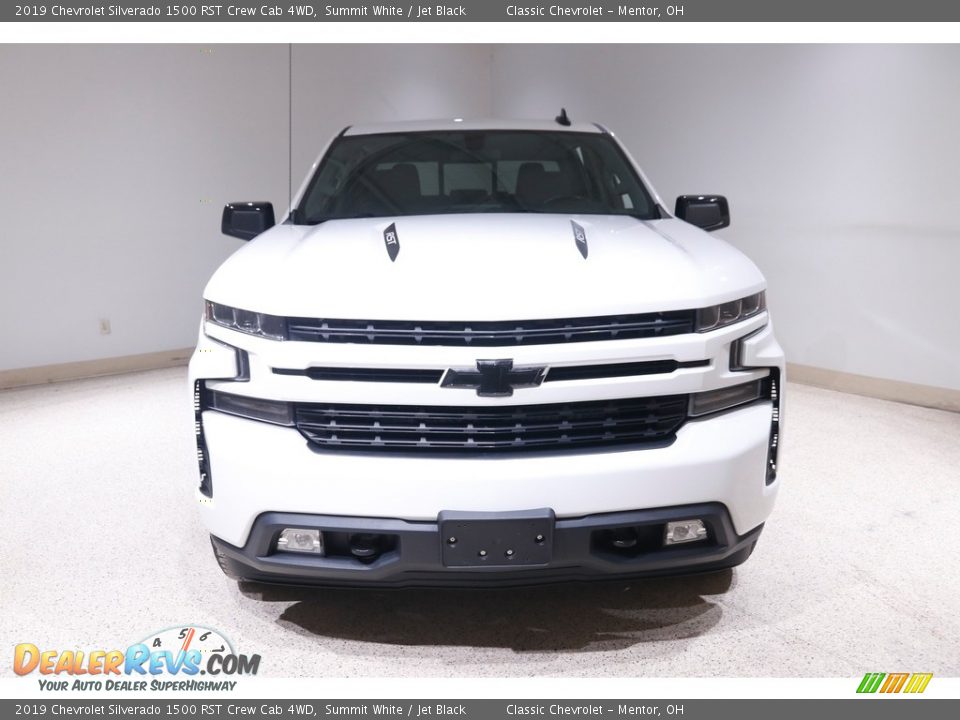 2019 Chevrolet Silverado 1500 RST Crew Cab 4WD Summit White / Jet Black Photo #2