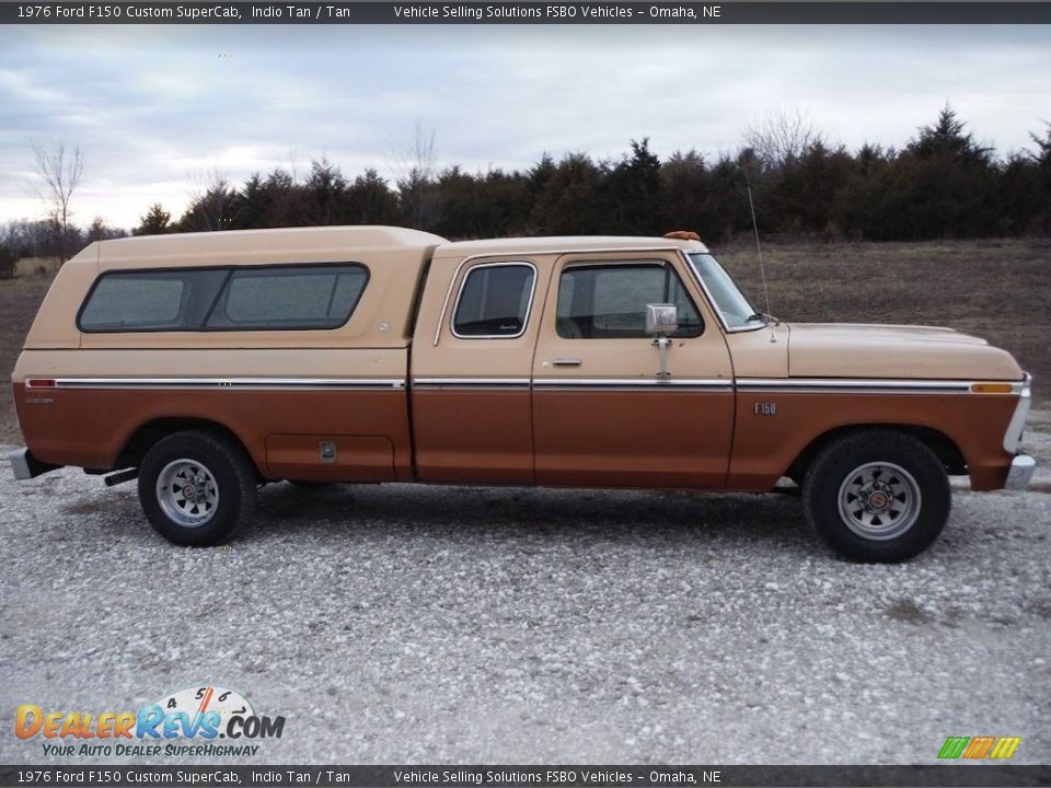 Indio Tan 1976 Ford F150 Custom SuperCab Photo #3