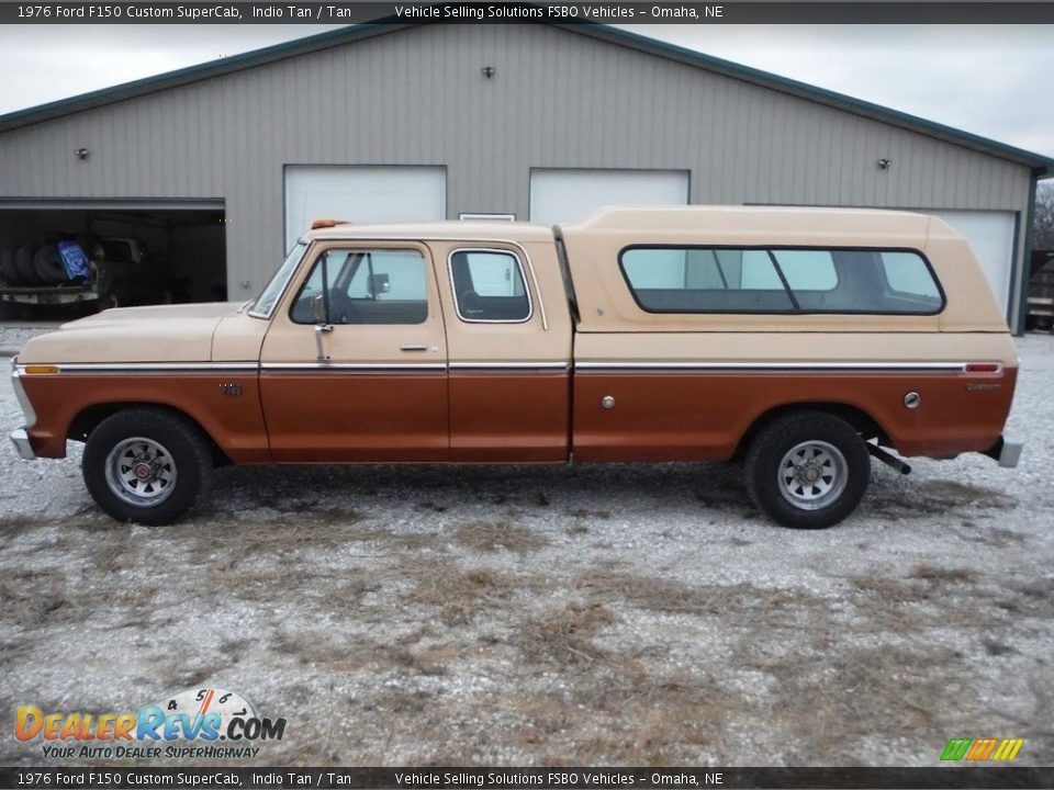 Indio Tan 1976 Ford F150 Custom SuperCab Photo #4