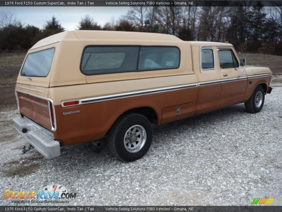 Indio Tan 1976 Ford F150 Custom SuperCab Photo #5